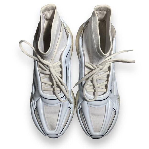 Adidas by Stella McCartney Women's Ultraboost 22 Elevated White Sneakers Size 8 - Picture 5 of 13